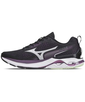 Tênis de Corrida Feminino Mizuno Wave Dynasty 6 Preto