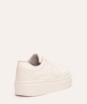 tênis flatform oneself branco