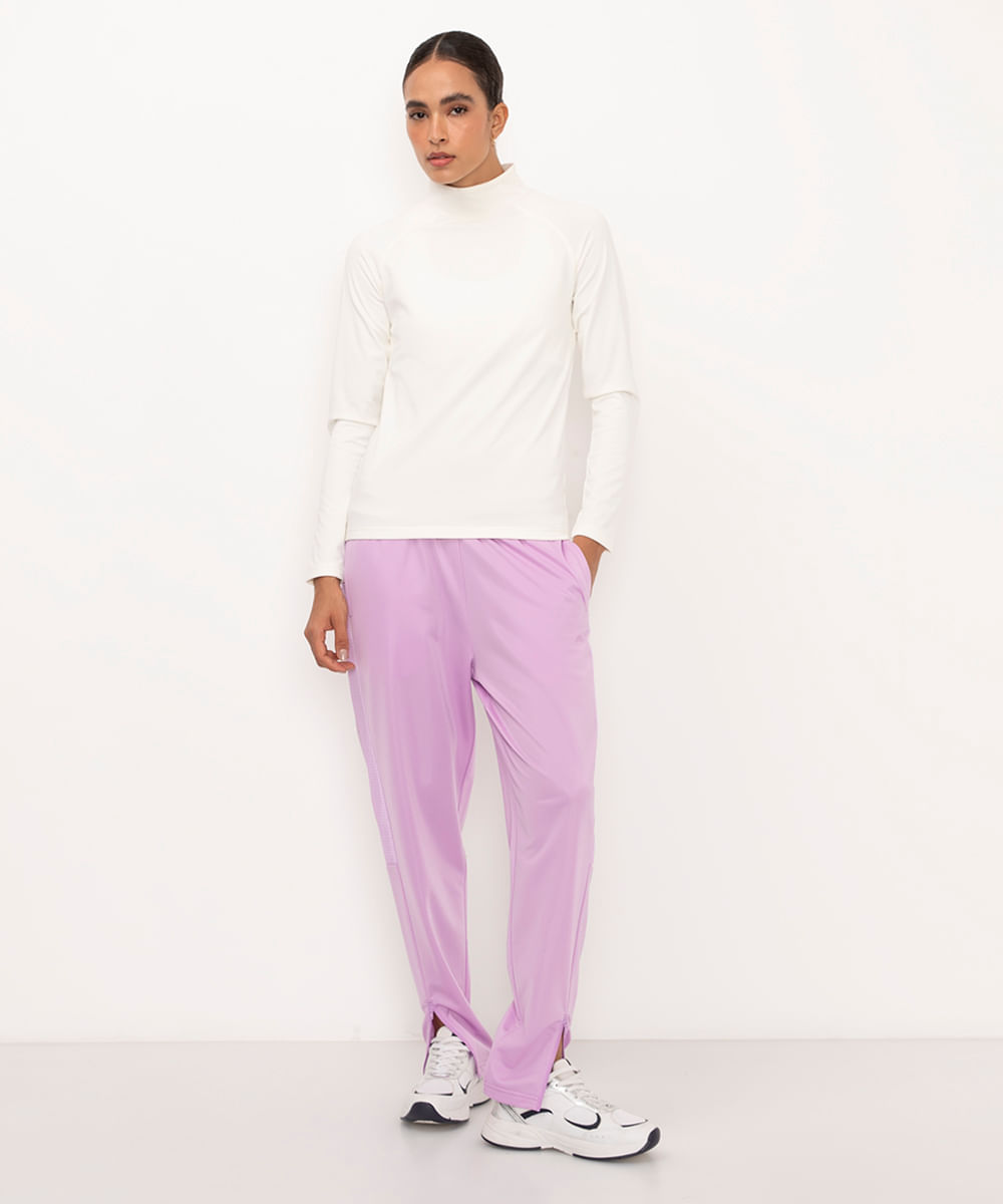 blusa esportiva térmica - branco