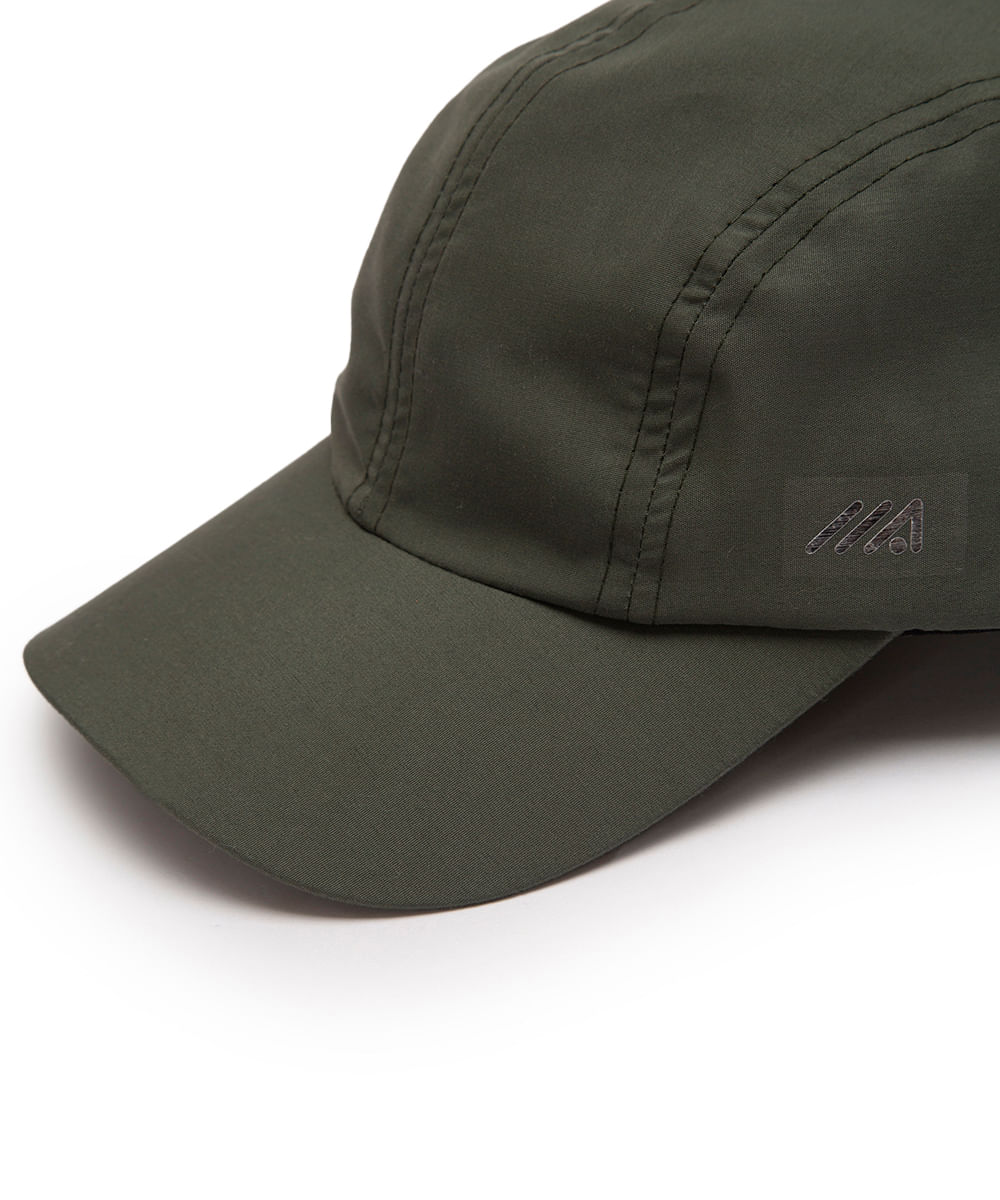 boné básico proteção uv esportivo verde militar