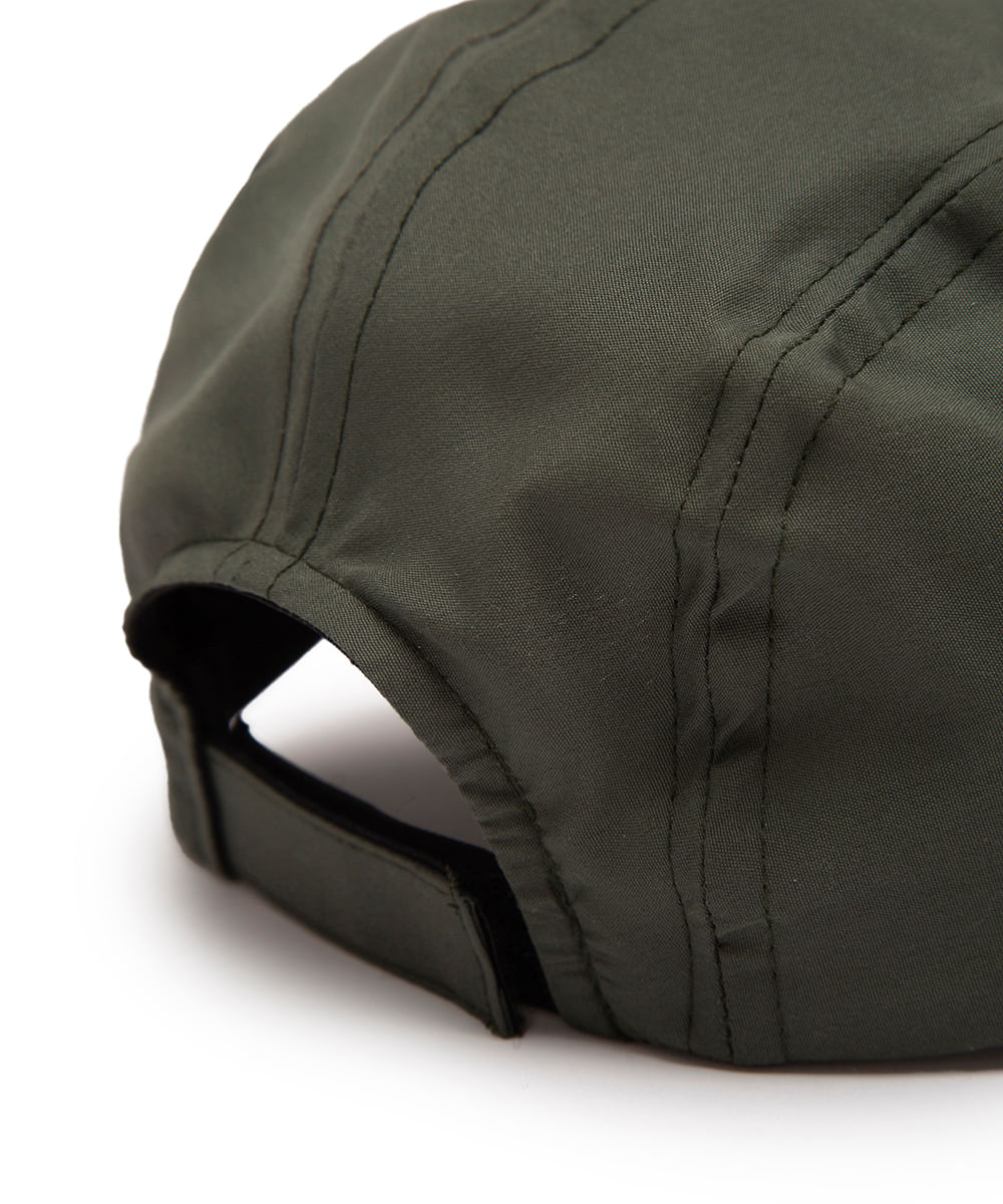 boné básico proteção uv esportivo verde militar