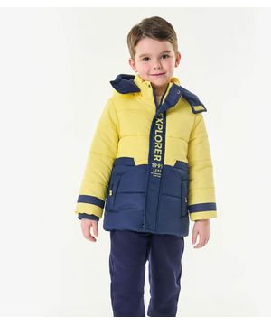 Jaqueta Infantil Explorer Trick Nick Amarelo