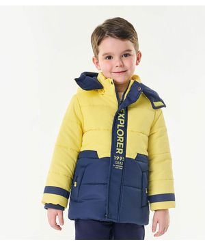 Jaqueta Infantil Explorer Trick Nick Amarelo