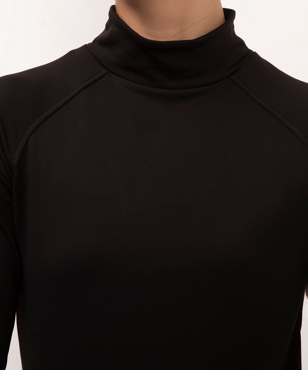 blusa térmica esportiva ace preta