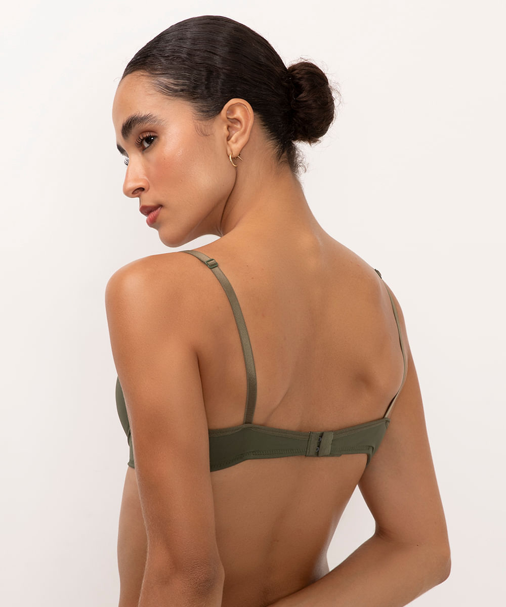 kit de 2 sutiãs base com bojo colorido