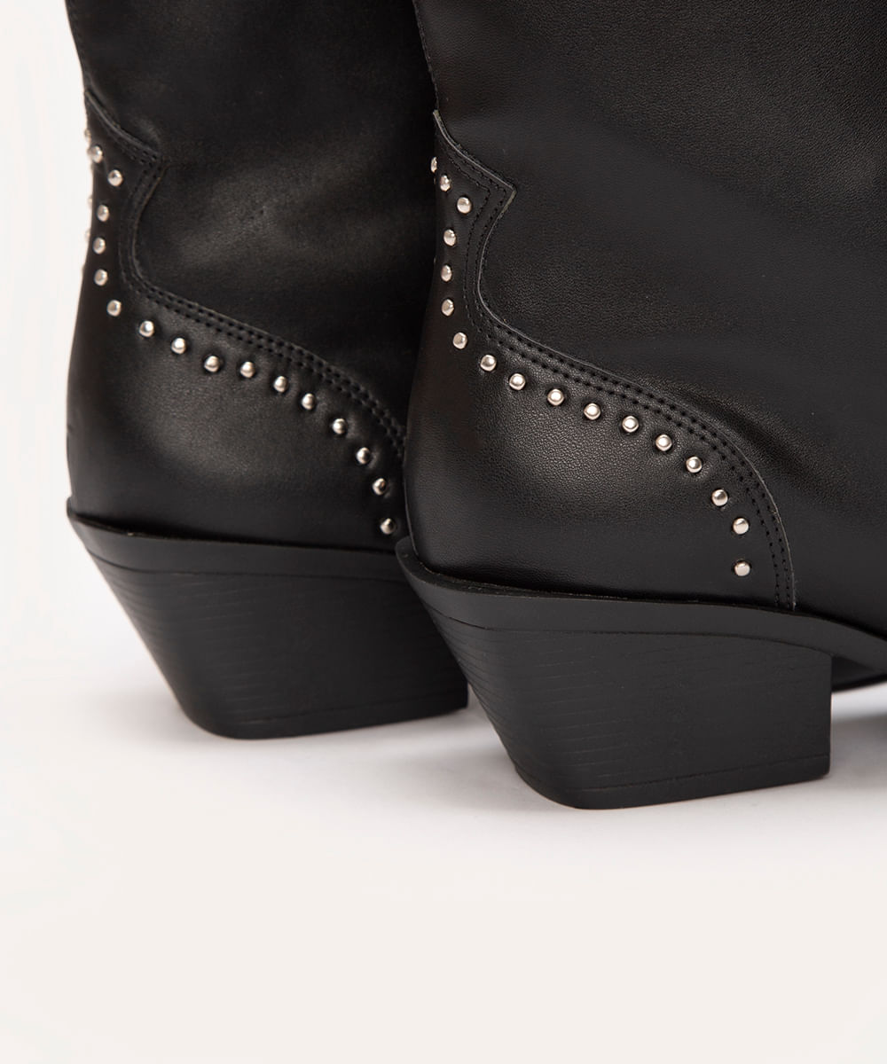 bota country cano médio oneself preto