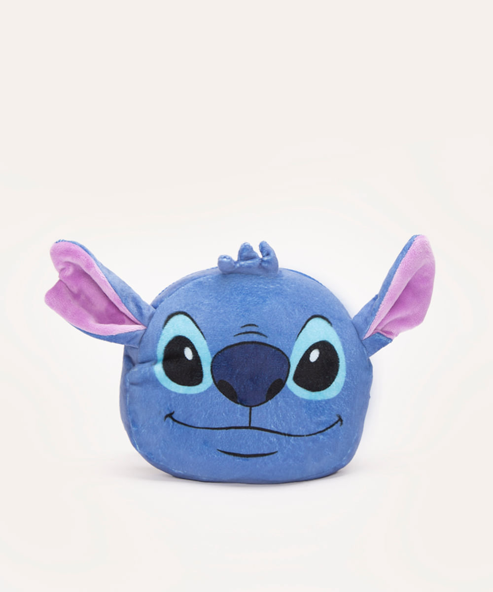 bolsa infantil stitch azul