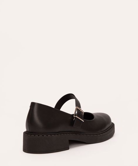 sapatilha mary jane fivela mindset preto