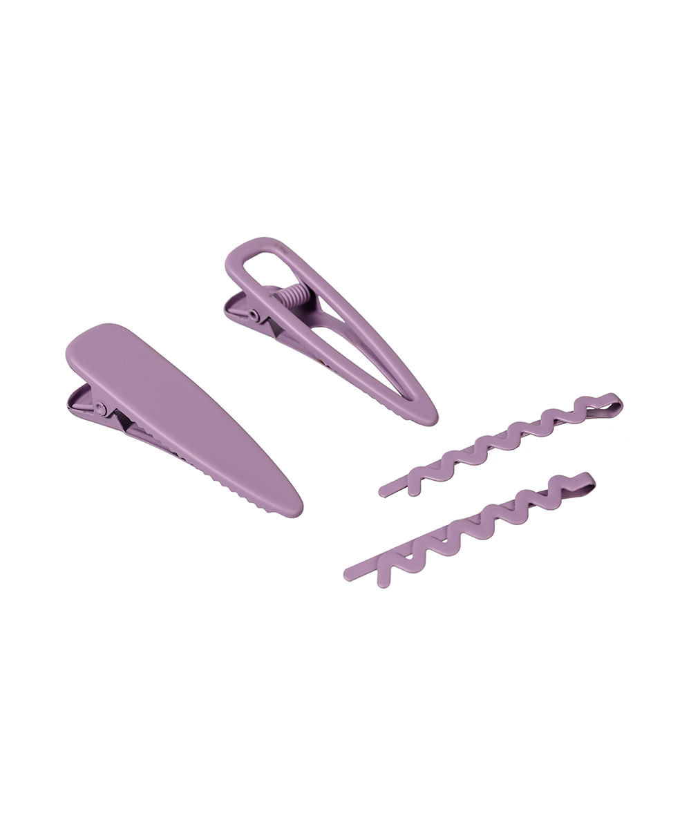 proart kit presilhas 4 peças roxo
