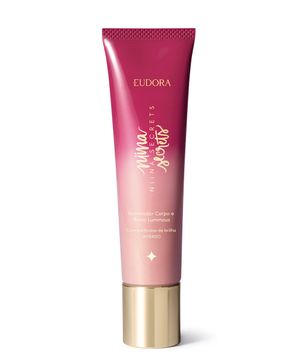 niina secrets iluminador corpo e rosto luminous 60ml dourado