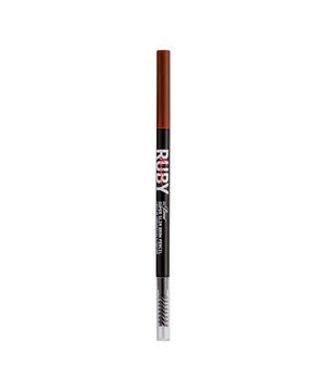 lápis de sobrancelha ultrafino ruby kisses go brow chocolate brown