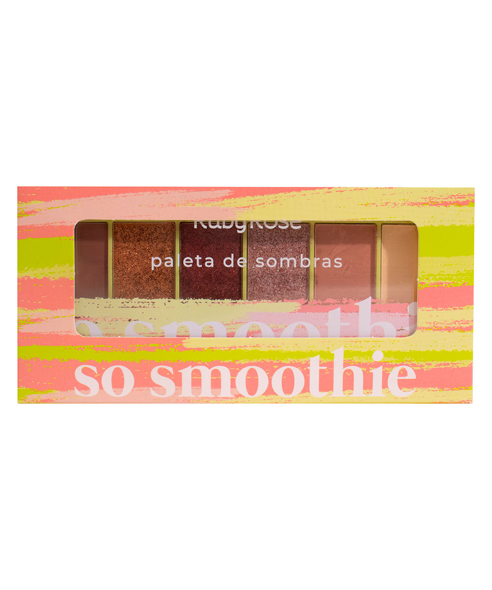paleta de sombras so smoothie  ruby rose