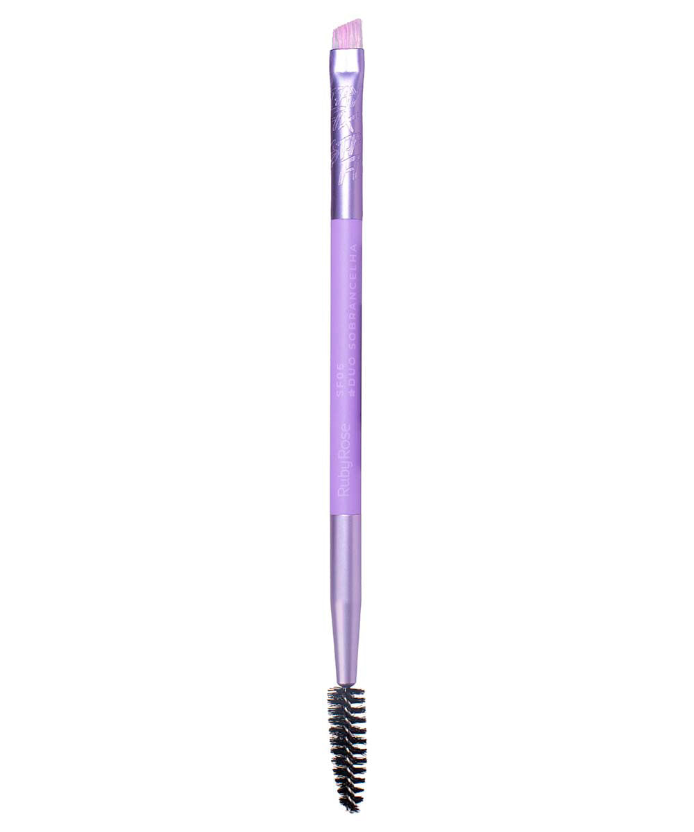 pincel de sobrancelha stey fix ruby rose roxo
