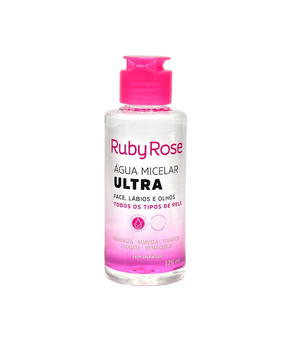água micelar ruby rose