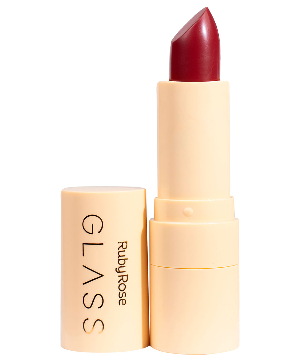 batom velvety glass bg05 ruby rose