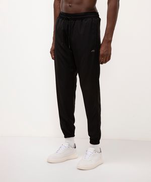 calça jogger com elástico esportiva ace preto