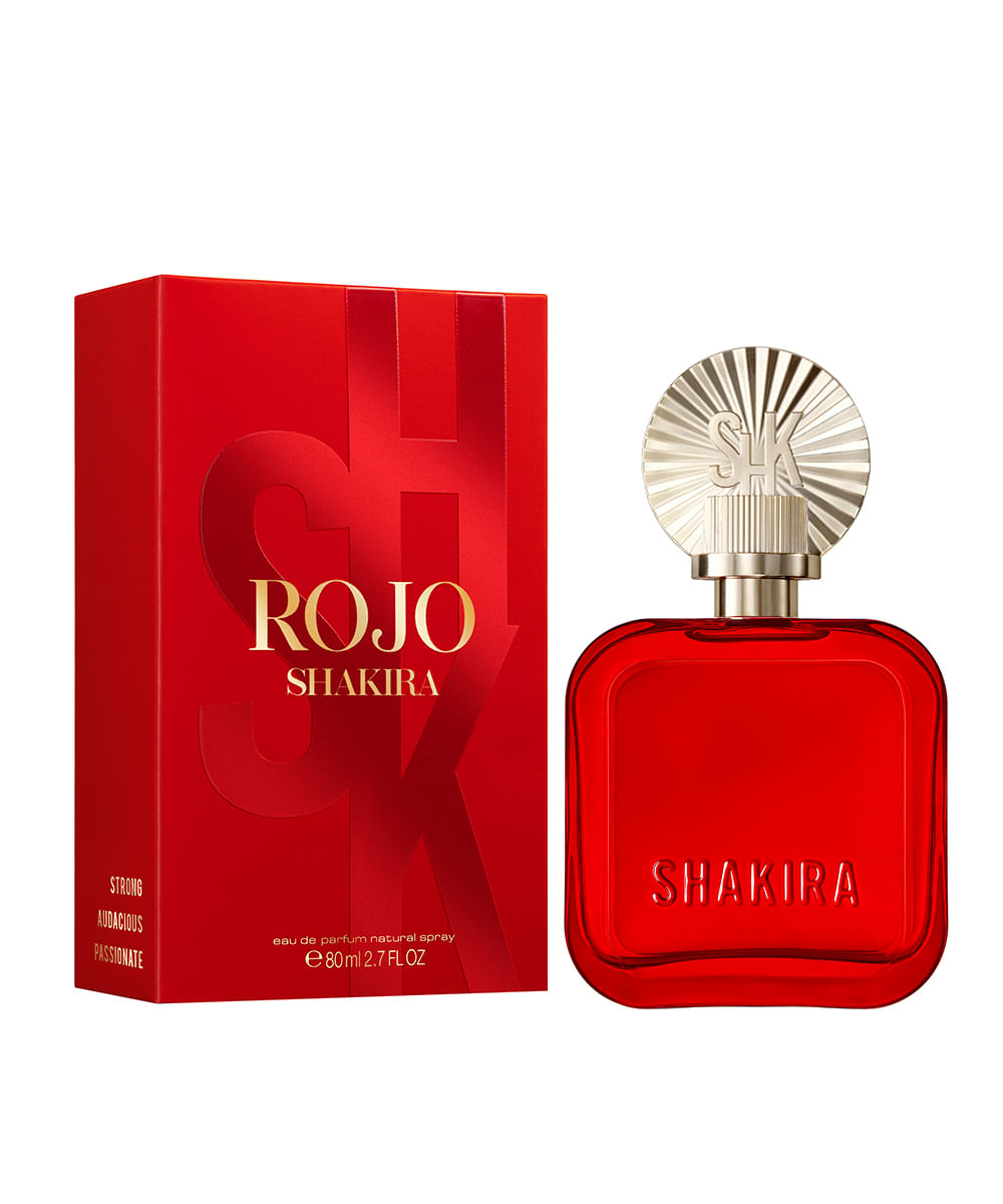 perfume rojo edp shakira 80ml