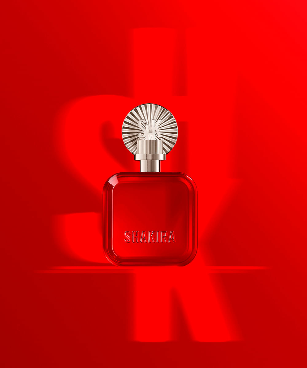 perfume rojo edp shakira 80ml