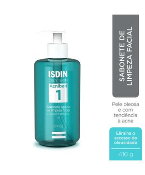 Sabonete Facial pele Oleosa ISDIN - Acniben