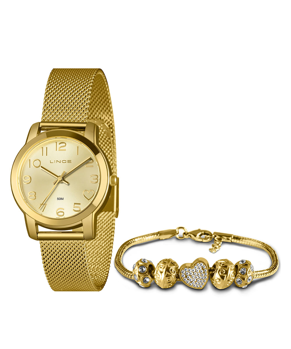 relógio lince analógico lrg4783l34-k07ac2kx dourado