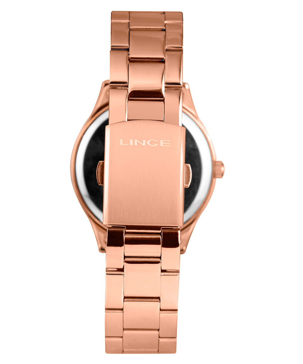 relógio lince analógico lrr4774l38-r1rx rosê