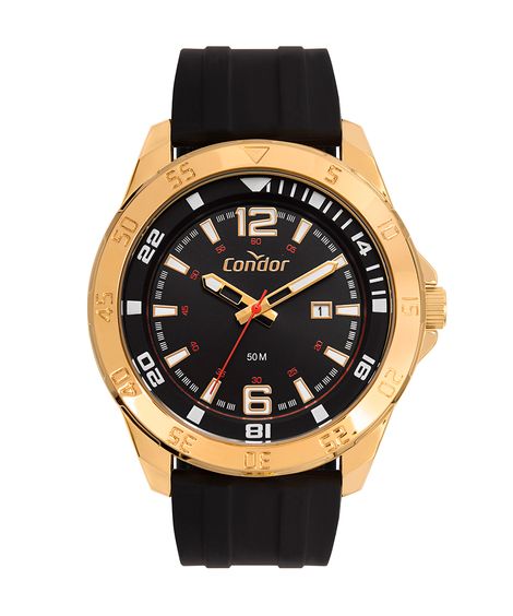 relógio condor analógico co2115mwsk5p dourado