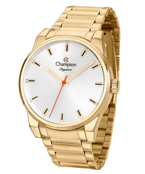 relógio champion analógico cn27590v dourado