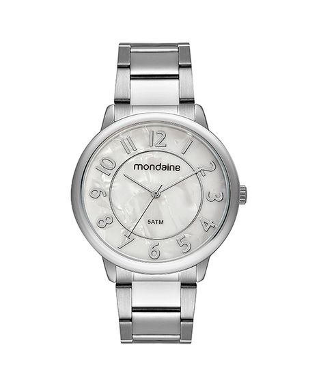 relógio mondaine analógico 53534l0mvne4kj prata