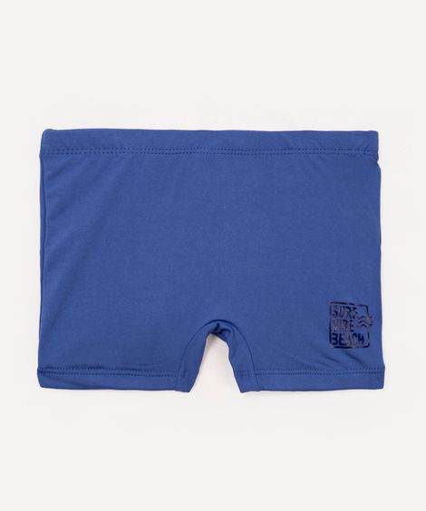 sunga boxer infantil surf vibe azul