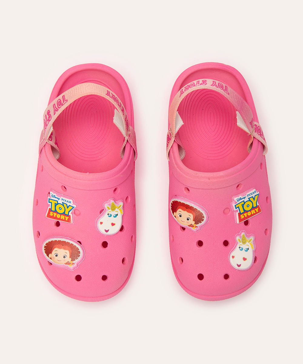 babuche infantil toy story rosa