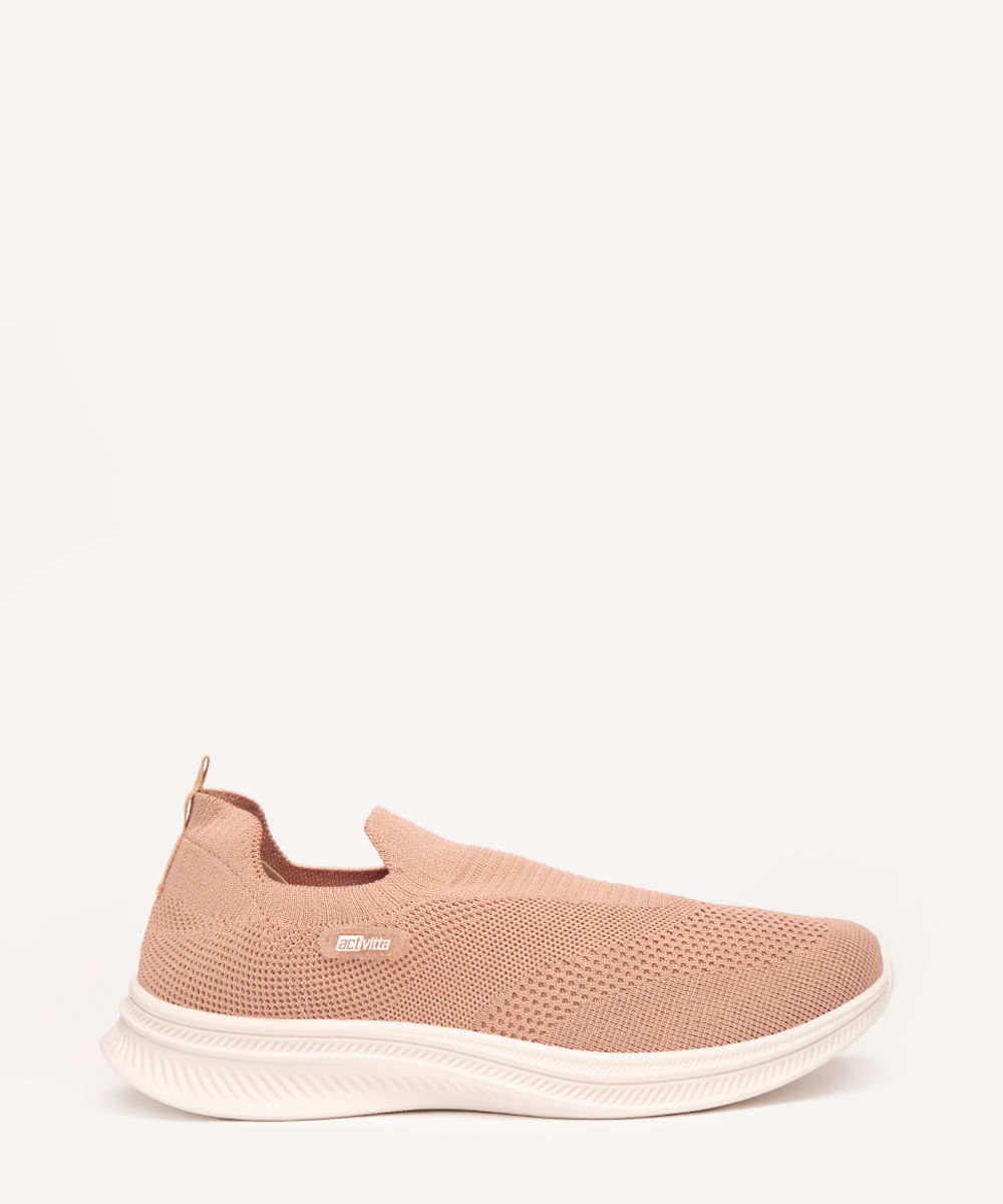 tênis knit gaspea actvitta bege