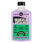 lolacosmeticsbrancosegrisalhosshampoohidratanteiluminador250ml