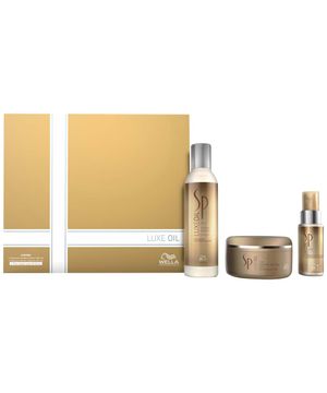 Wella Professionals Luxe Oil Kit – Shampoo + Máscara + Óleo