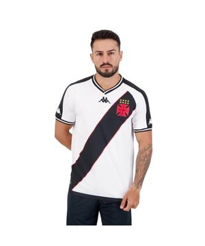 Camisa Kappa Vasco da Gama II 2024/25 Masculina Branco