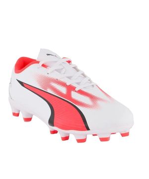 Chuteira Campo Puma Ultra Play Infantil Branco