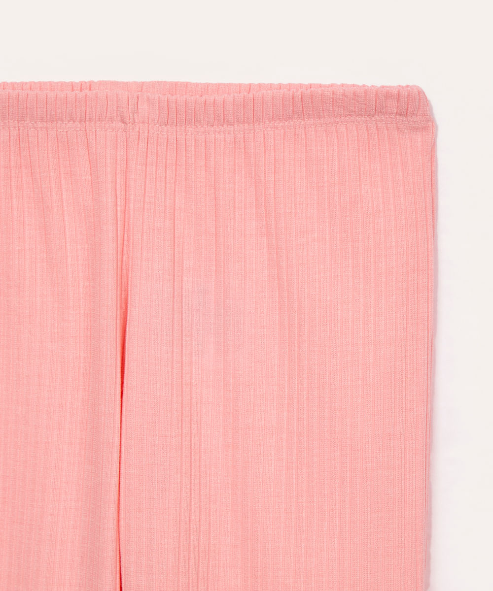 pijama infantil longo onça rosa