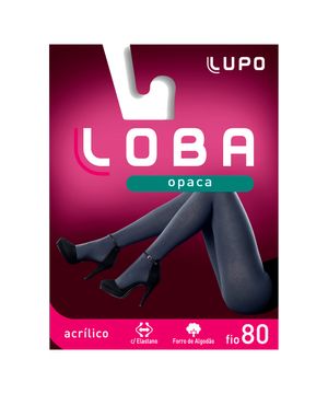 Kit 3 Meia-Calça Loba Lã Acrílica  Fio 80 5805-01