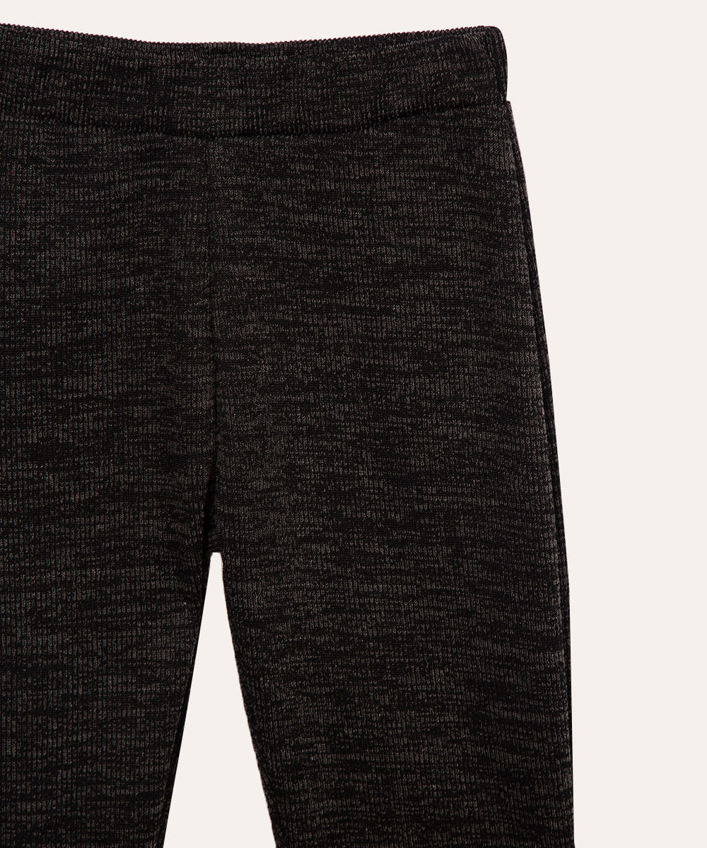 conjunto canelado juvenil preto