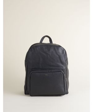 Mochila Couro - Preto