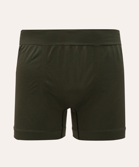 cueca boxer jacquard verde militar