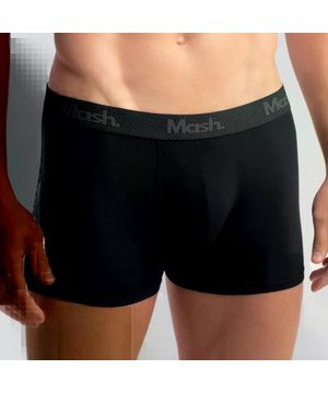 Cueca Mash Boxer Modal Zig Zag Elástico Confortável Básica