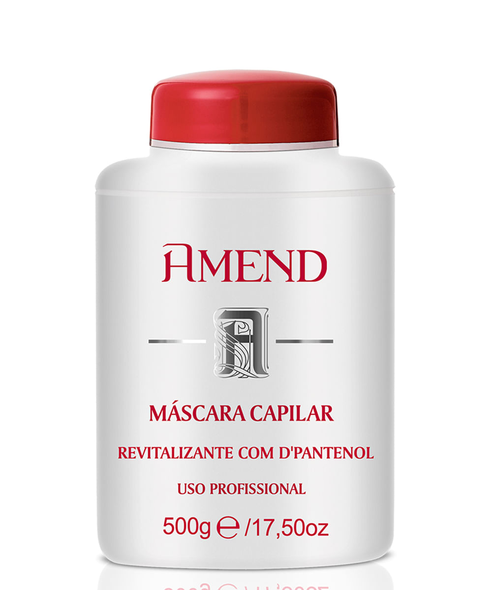 máscara revitalizante d'pantenol amend classics 500g