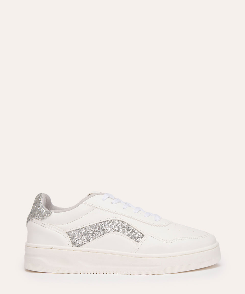 tênis casual com brilho oneself