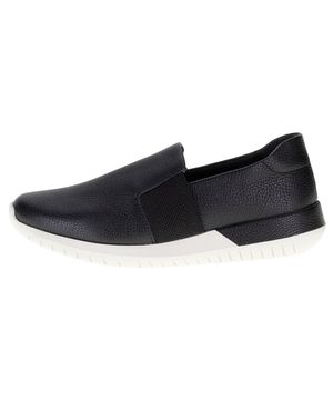 Tênis Feminino Slip On Usaflex - AH1713 PRETO