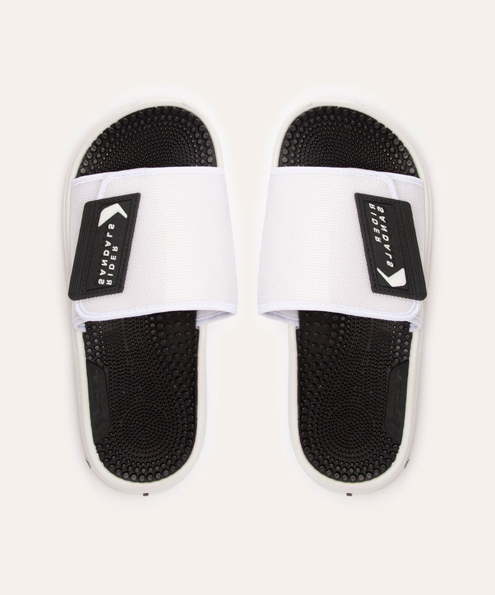 chinelo rider infinity max II slide branco