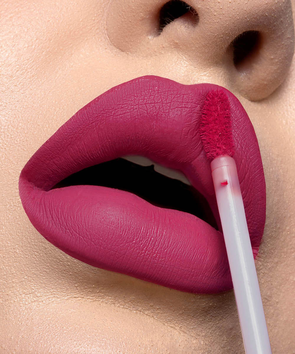 batom líquido matte dailus 12h fucsia