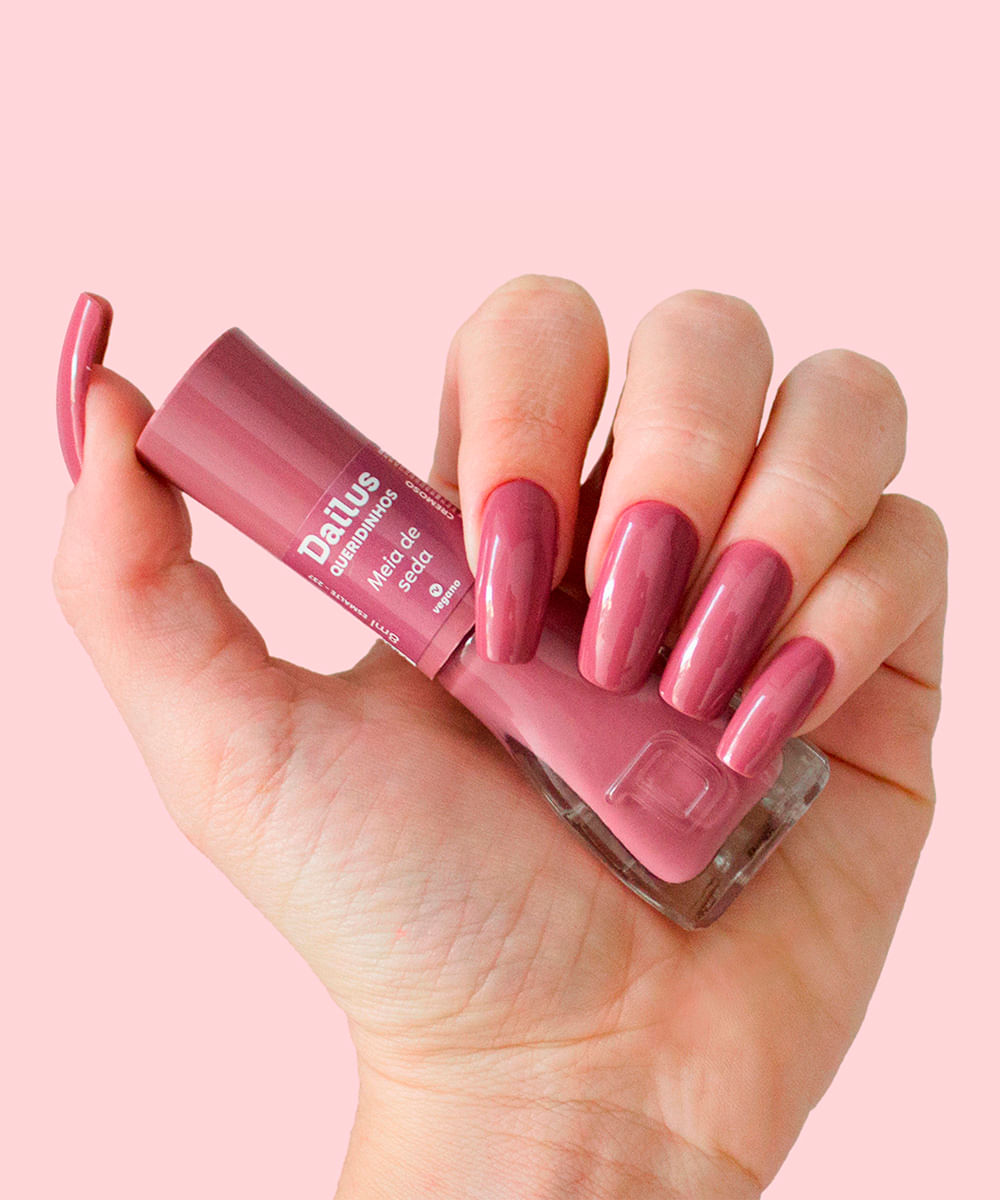 esmalte dailus meia de seda