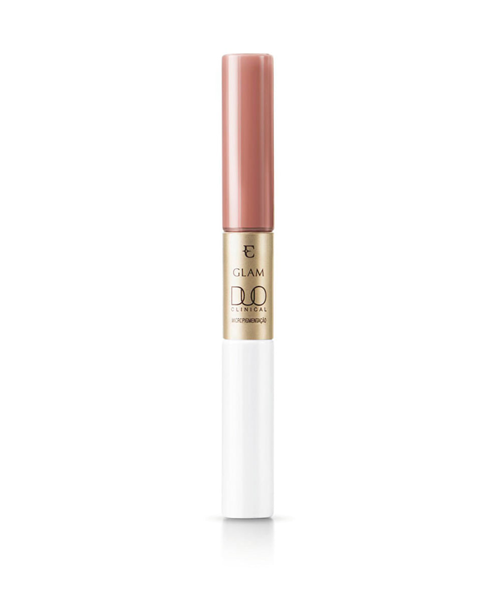 glam batom líquido duo clinical eudora rosado essencial