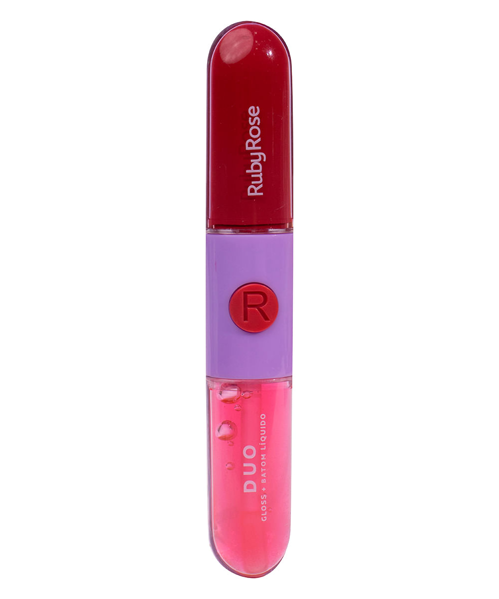 batom duo ruby rose ld08