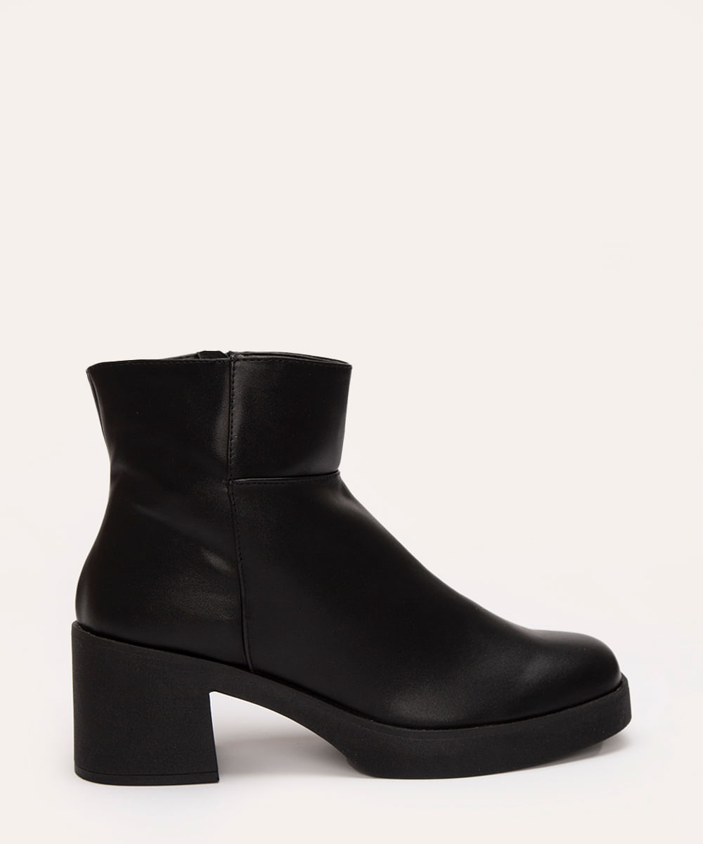 bota chelsea salto grosso oneself preto